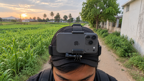 iPhone used for robotics data collection